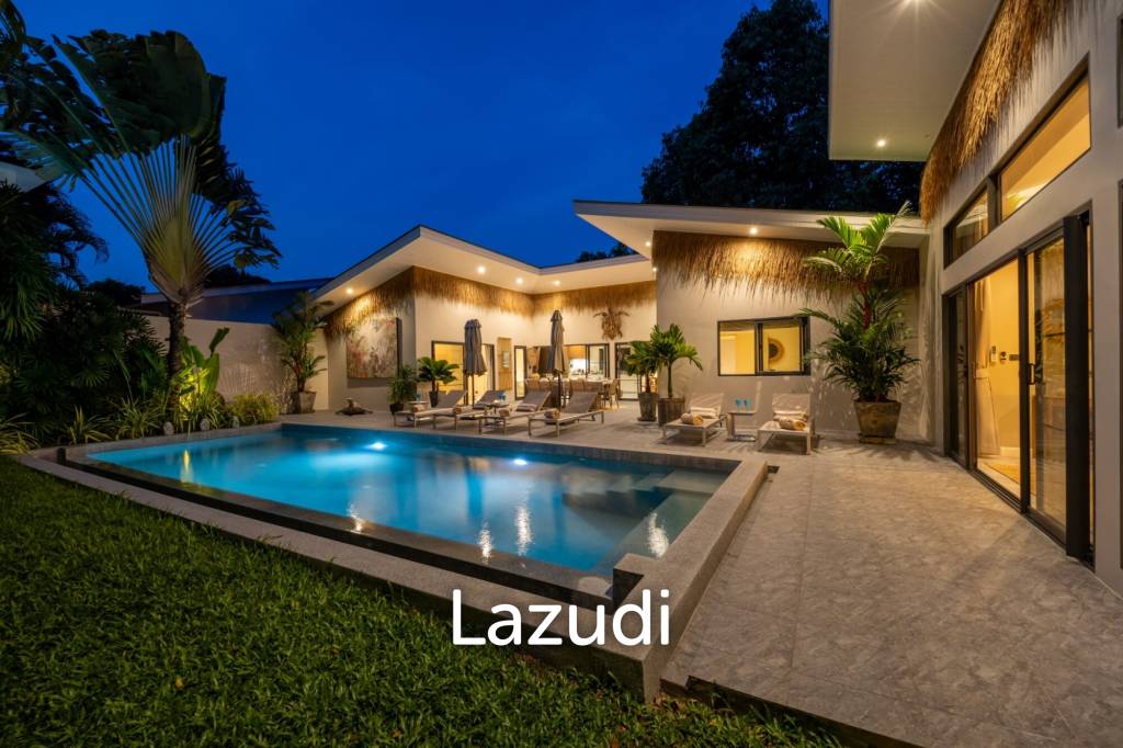 Tropical 4-beds Garden Pool Villa near PBISS