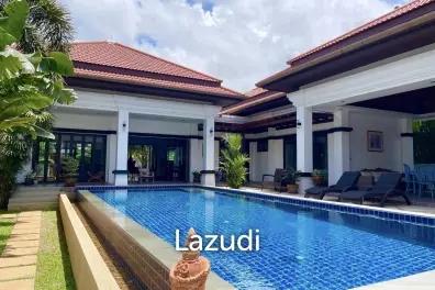Spacious 4 Bed 5 Bath Villa For Rent In Si Sunthon Thalang