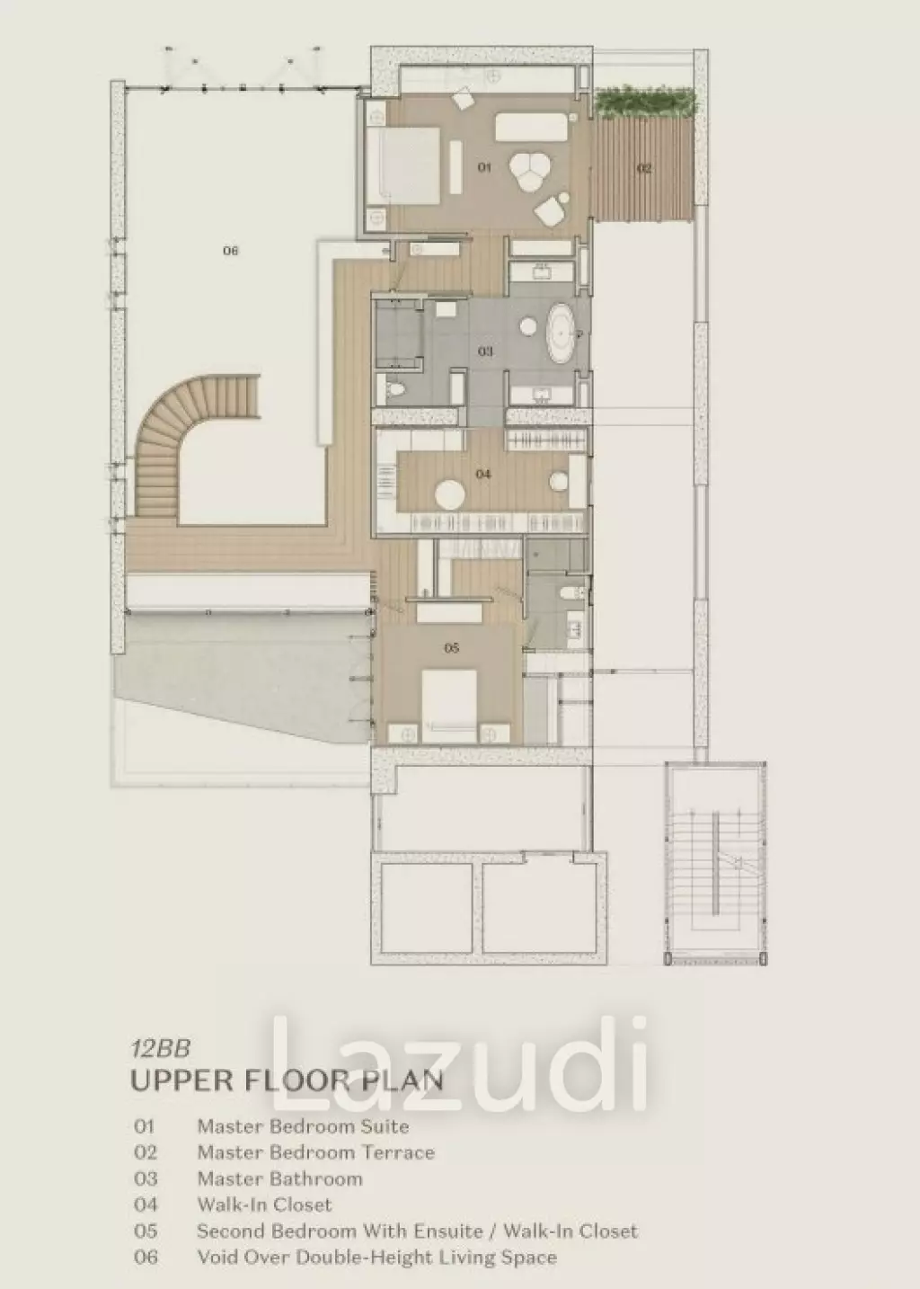Penthouse 3 Bed 453.28 SQ.M WINDSHELL Naradhiwas