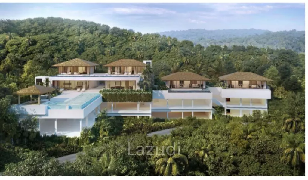 Exclusive 4- 8 bedroom sea view villa