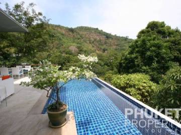 Kamala; 3 Bed Pool Villa, Distant Seaview