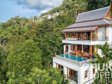 Surin: 4 Bed Ocean View Pool Villa