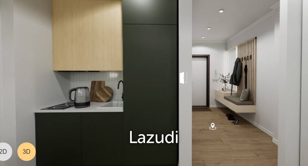 Studio 1 Bath 36 SQ.M. Serene Condo Layan