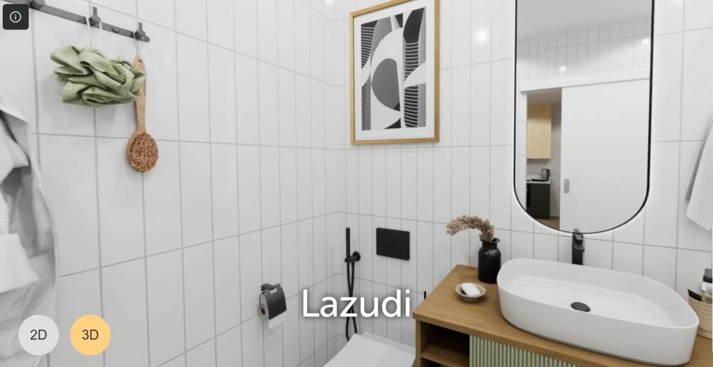 2 Bed 1 Bath 88 SQ.M. Serene Condo Layan