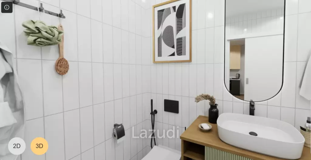 2 Bed 1 Bath 88 SQ.M. Serene Condo Layan