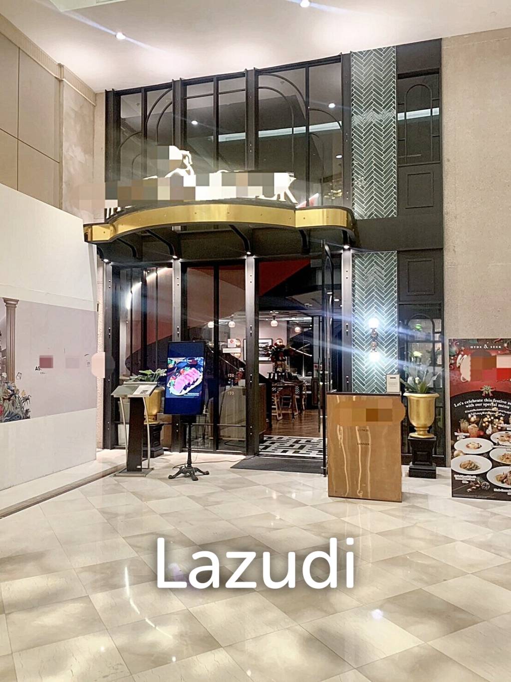 AVAILABLE in JUNE 2024 - 378 SQ.M Restaurant Space Ground Floor Athenee Tower