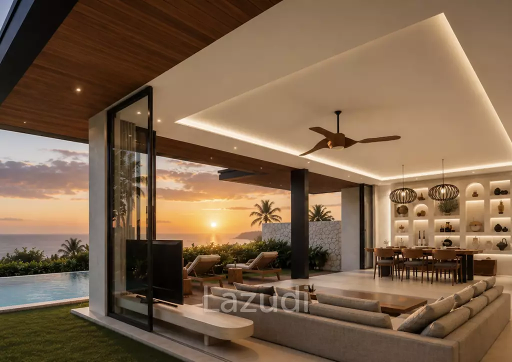 Ocean View Luxury 3 Bedroom Villa in Bingin