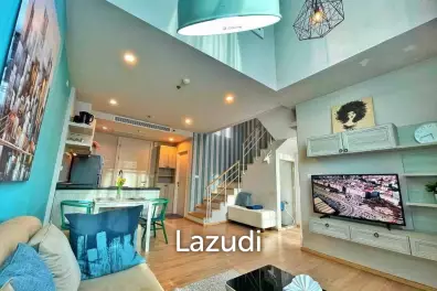 Penthouse 1 Bed 2 Bath The Base Height Phuket Condo For Sale