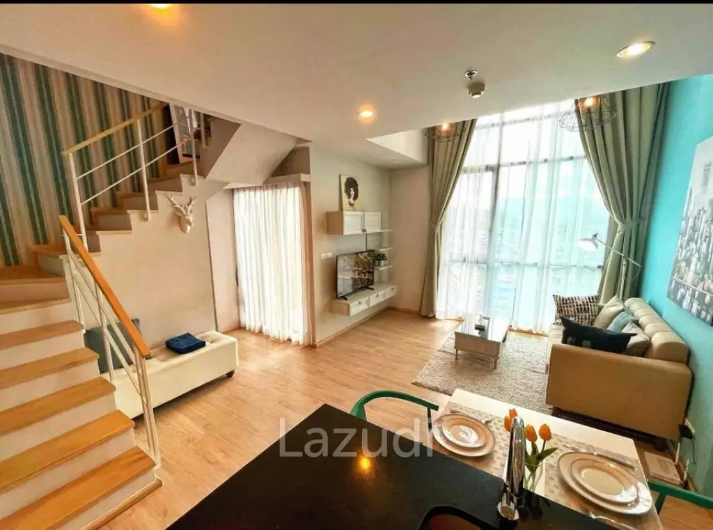 Penthouse 1 Bed 2 Bath The Base Height Phuket Condo For Sale