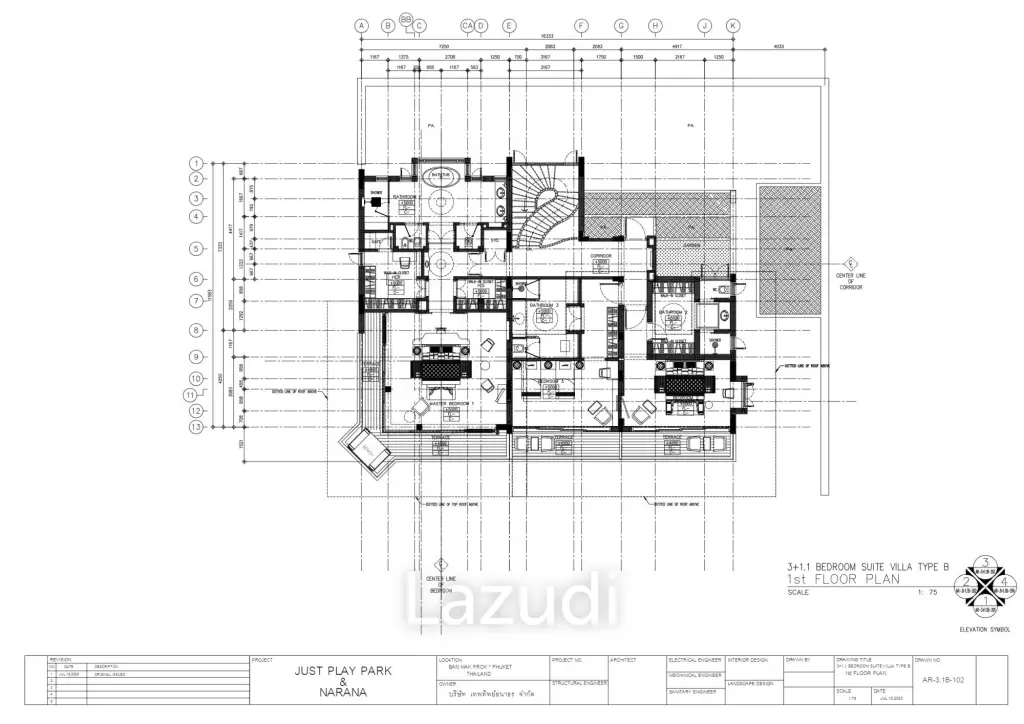 4 Beds 6 Baths 479 SQ.M. The Narana Villa