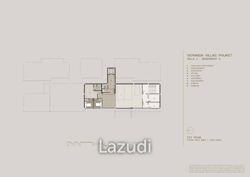 5 Bed 5 Bath 912.91 SQ.M. Veranda Villas + Suites Phuket