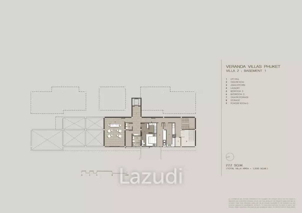 5 Bed 5 Bath 912.91 SQ.M. Veranda Villas + Suites Phuket