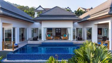 Seaview Luxury 4 Bedroom Pool Villa For Rent In Rawai