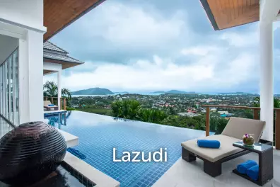 Seaview Luxury 4 Bedroom Pool Villa For Rent In Rawai
