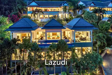 Seaview Luxury 4 Bedroom Pool Villa For Rent In Rawai