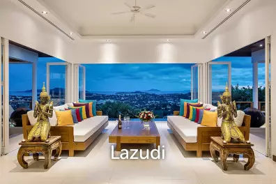 Seaview Luxury 4 Bedroom Pool Villa For Rent In Rawai