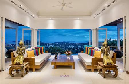 Seaview Luxury 4 Bedroom Pool Villa For Rent In Rawai