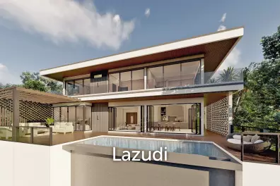 Sea View Villa 4 Bed 380 SQ.M Coco Tropical Bangpor Samui