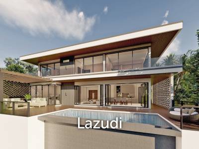 Sea View Villa 4 Bed 380 SQ.M Coco Tropical Bangpor Samui