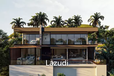 Sea View Villa 4 Bed 380 SQ.M Coco Tropical Bangpor Samui