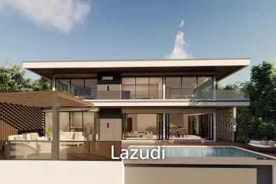 Sea View Villa 4 Bed 380 SQ.M Coco Tropical Bangpor Samui