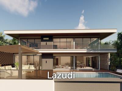 Sea View Villa 4 Bed 380 SQ.M Coco Tropical Bangpor Samui