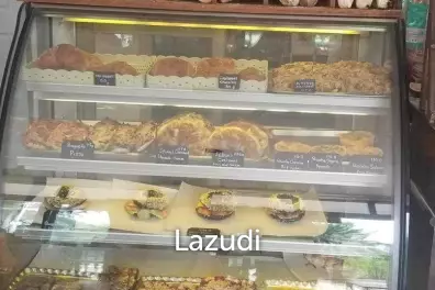 BAKERY on prime location with 2 Beds House on main the road in Koh Phangan with Freehold title