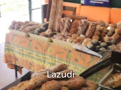 BAKERY on prime location with 2 Beds House on main the road in Koh Phangan with Freehold title