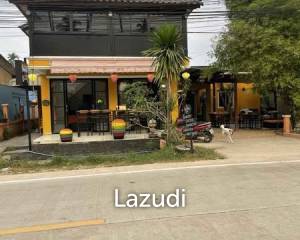 BAKERY on prime location with 2 Beds House on main the road in Koh Phangan with Freehold title