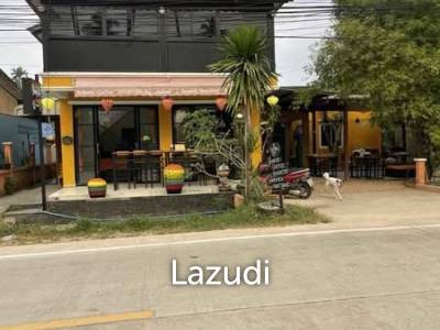 BAKERY on prime location with 2 Beds House on main the road in Koh Phangan with Freehold title