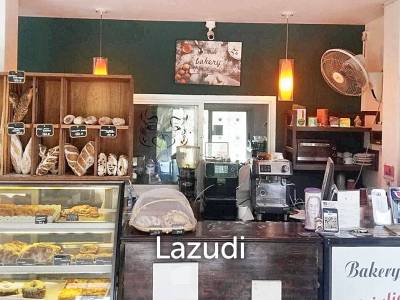 BAKERY on prime location with 2 Beds House on main the road in Koh Phangan with Freehold title
