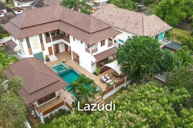 5 Bed 5 Bath 400 SQ.M. Villa For Rent In Chalong