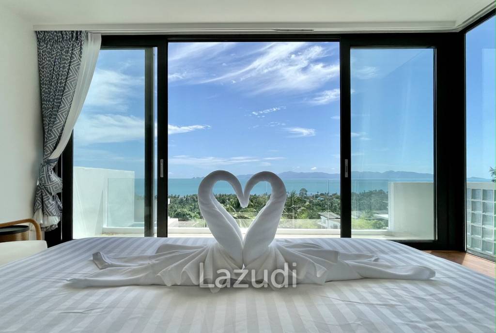Sea View 4-Bed Villa in Bang Por