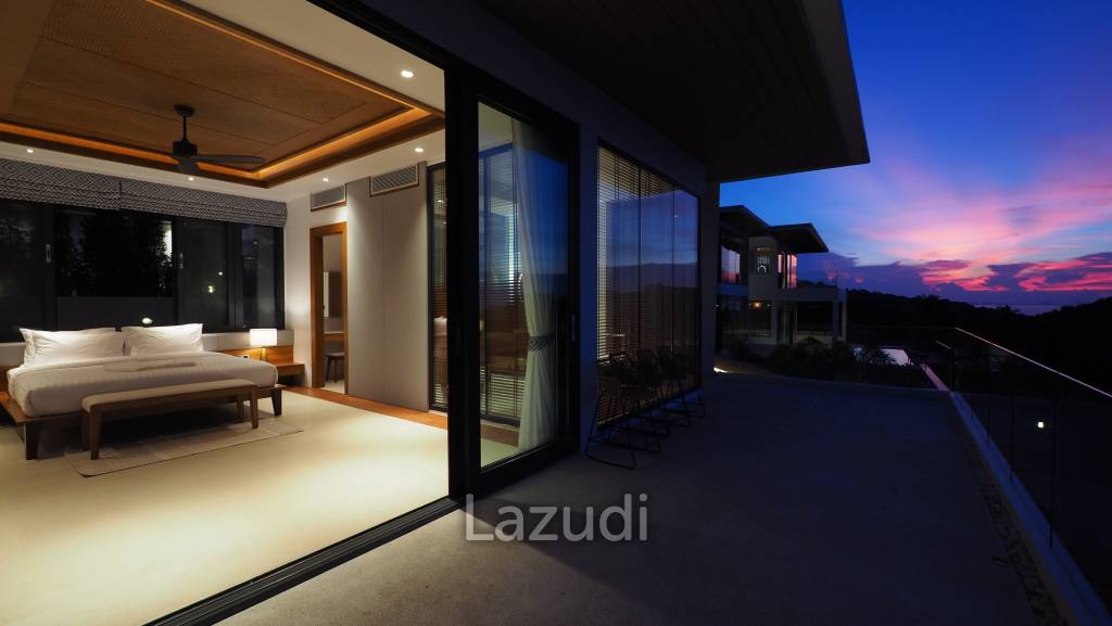 Sea View 4-Bed Villa in Bang Por