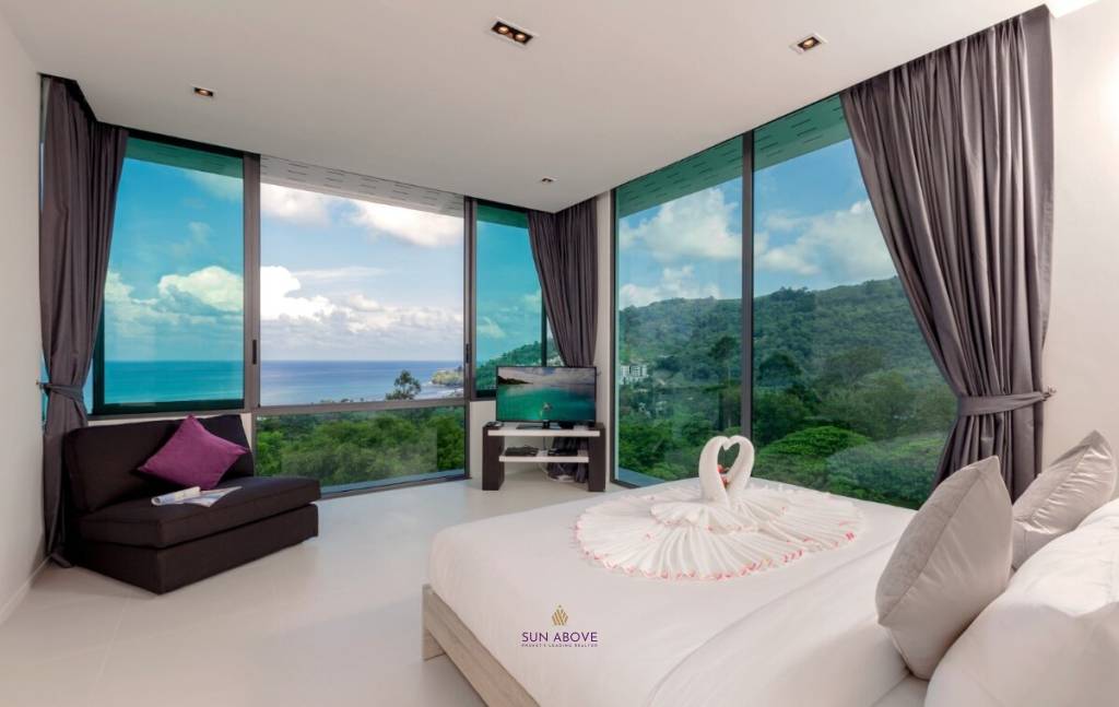 SEA VIEW 6 BEDROOM VILLA | KALIM PATONG