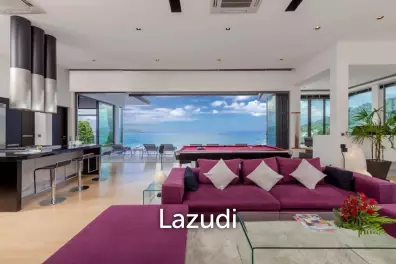 SEA VIEW 6 BEDROOM VILLA | KALIM PATONG