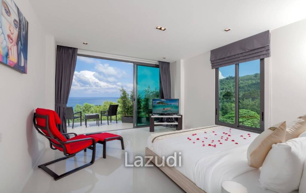 SEA VIEW 6 BEDROOM VILLA | KALIM PATONG