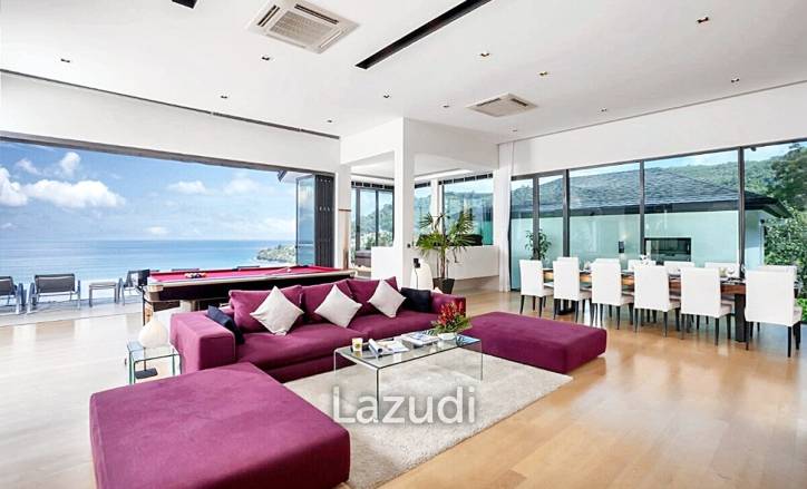 SEA VIEW 6 BEDROOM VILLA | KALIM PATONG