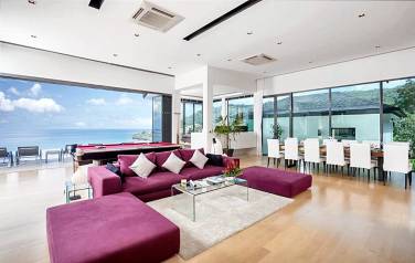 SEA VIEW 6 BEDROOM VILLA | KALIM PATONG