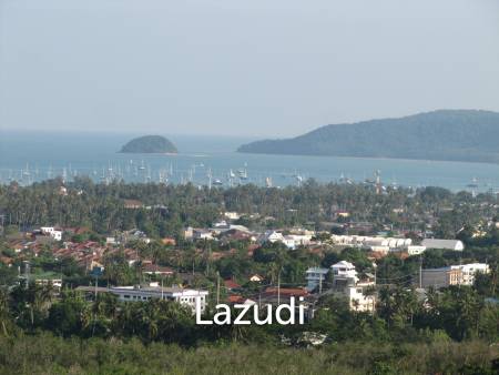 2,888 SQ.M. Land In The Hills Above Wat Chalong With Breathtaking Sea Views