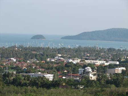 2,888 SQ.M. Land In The Hills Above Wat Chalong With Breathtaking Sea Views