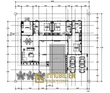 Вилла 372 кв.м. 3 Кровать 3 Ванна