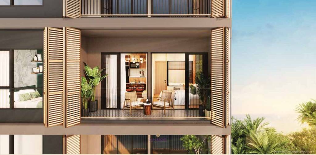 2 Bed 2 Bath 51.85 SQ.M. SO Origin Bangtao Beach