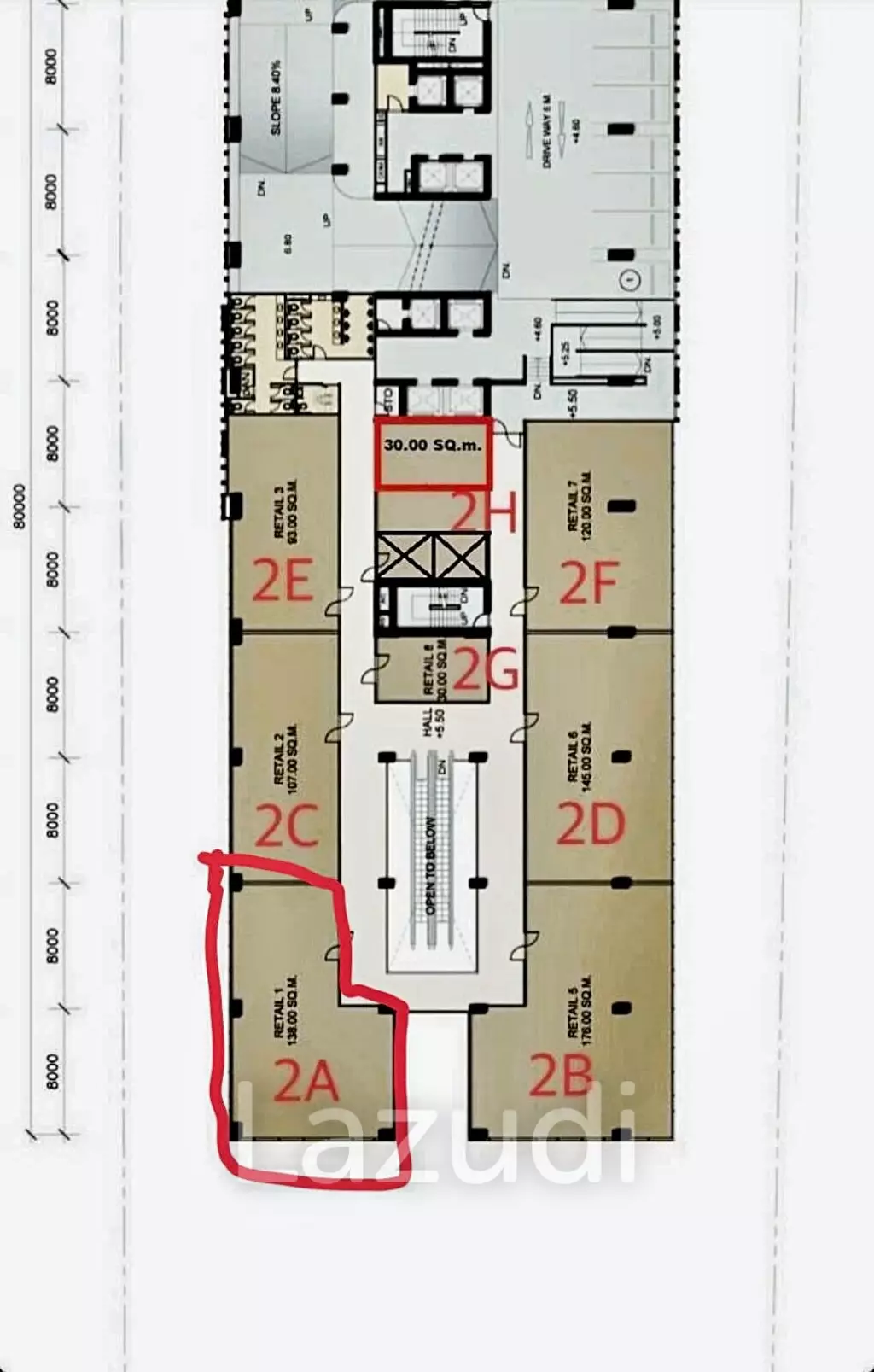Restaurant space for rent in Ari