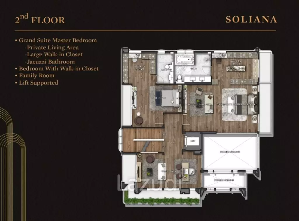 5 Bed 6 Bath 593 SQ.M Grand Bangkok Boulevard Rama 9 – Krungthep Kreetha