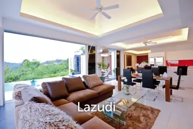 Panoramic Ocean-view Luxury Villa For Sale In Layan