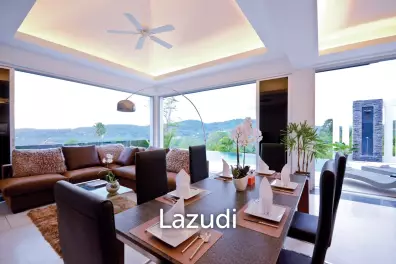 Panoramic Ocean-view Luxury Villa For Sale In Layan