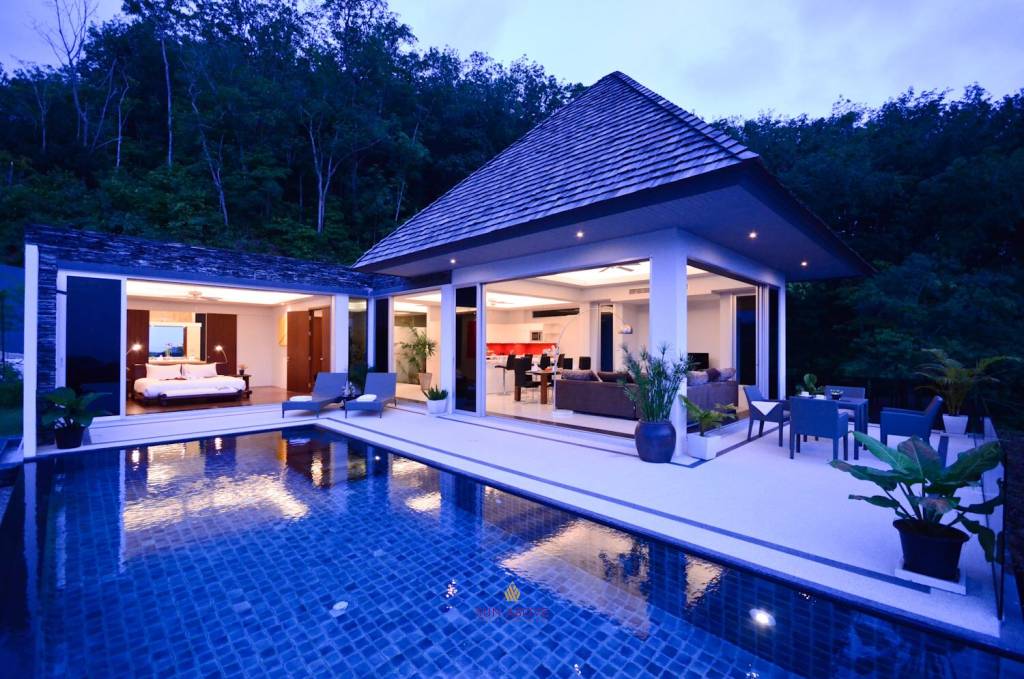 Panoramic Ocean-view Luxury Villa For Sale In Layan