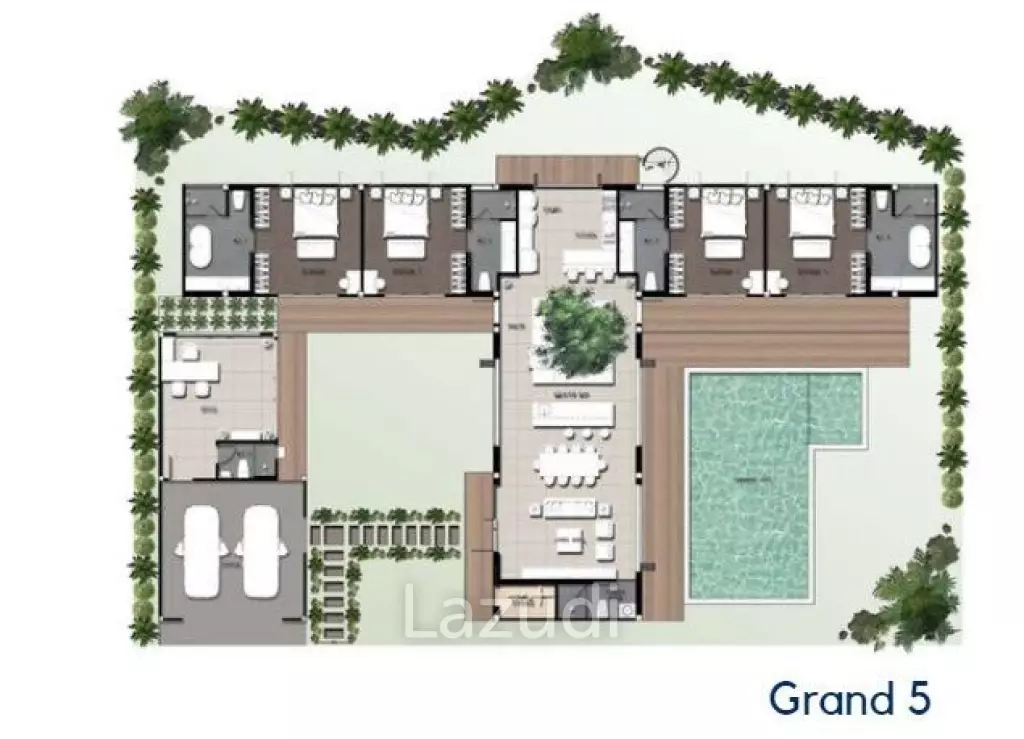 3 Bed 4 Bath 300 SQ.M. Alisha Grand