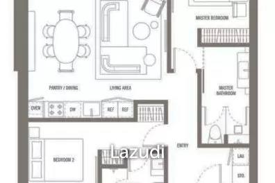 2 Bed 2 Bath 117 SQ.M The Standard Residences Bang Tao
